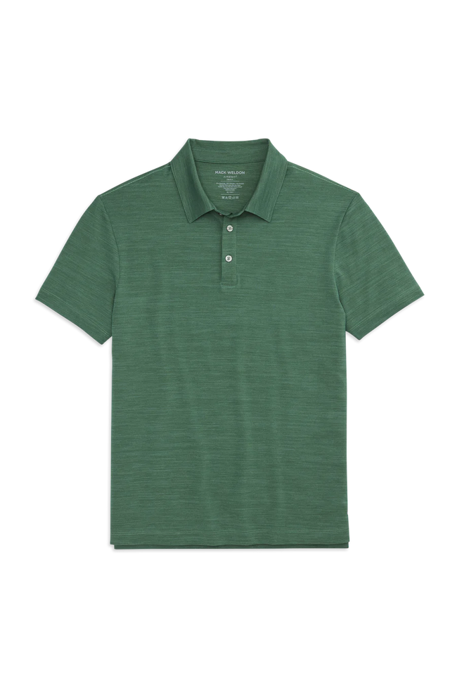 AIRKNITx green Polo Laydown